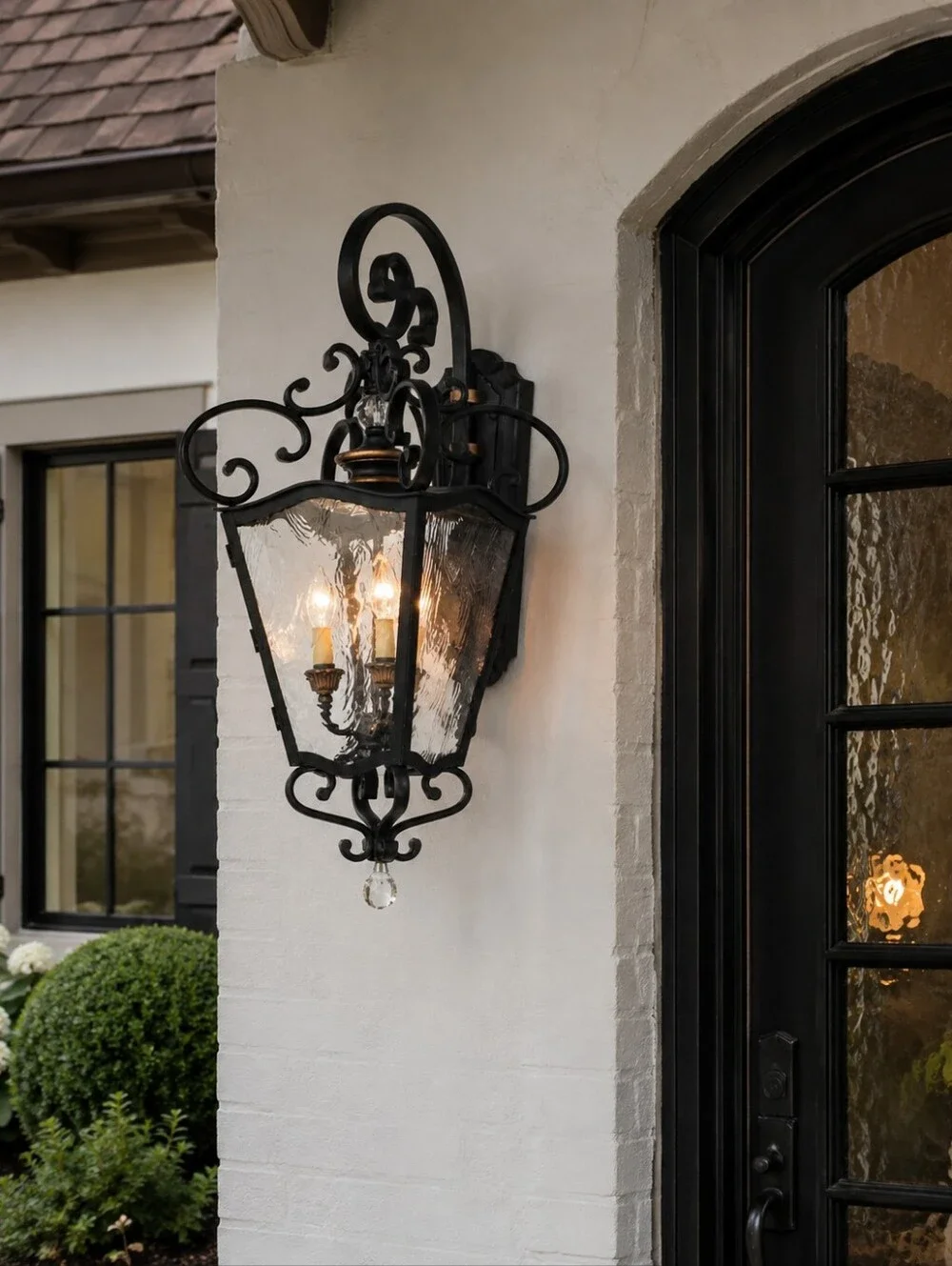 The Great Outdoors by Minka-Lavery Brixton Ivey 3-Light Large Outdoor Wall Lante